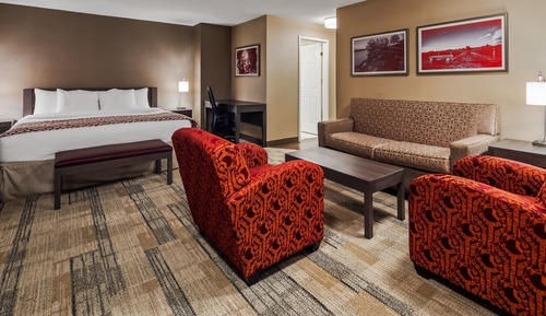 Suite, 1 King Bed with Sofa bed, Non Smoking, Fireplace (with Sofabed)