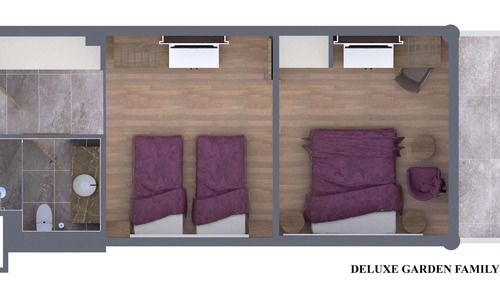 Deluxe Garden Family Room