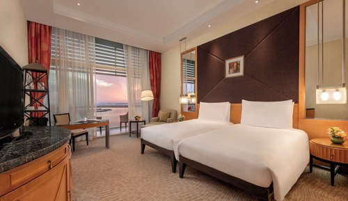 Deluxe Gulf View Room King - Free daily shuttle bus to Yas attractions, Yas Mall and Grand Mosque