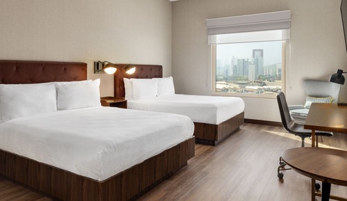 Premium Room, 2 Queen Beds, City View