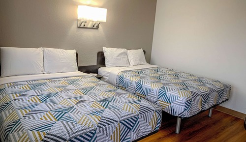 Standard Room, 2 Double Beds, Accessible, Smoking