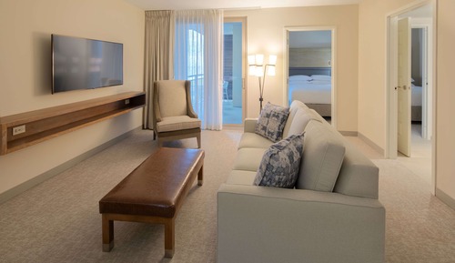 Suite, 2 Queen Beds, Accessible, Balcony (Roll-In Shower)