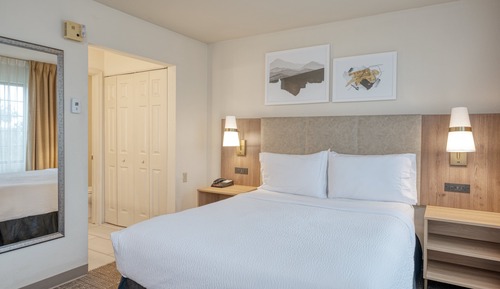Studio Suite, 1 Queen Bed, Kitchen