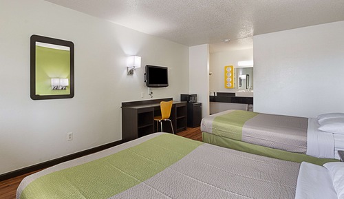 Deluxe Room, 2 Queen Beds, Non Smoking, Refrigerator & Microwave
