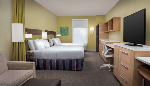Studio, 2 Queen Beds, Accessible, Non Smoking (Hearing)