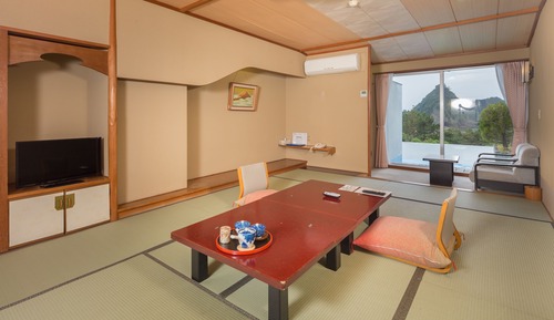 Japanese 8~10 Tatami-mats outlet room, Run of House, Half Board, Smoking