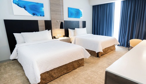 Room, 2 Double Beds, Accessible, Non Smoking (Rollin Shower)