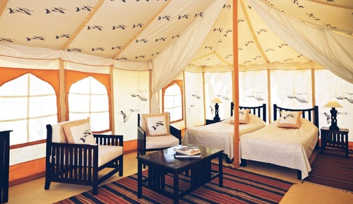 Luxury Tent, 1 Bedroom, Garden View