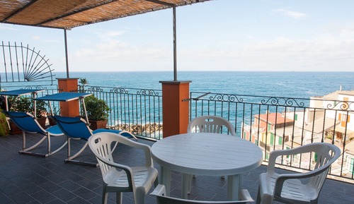 Superior Double Room, 1 Queen Bed, Terrace, Sea View