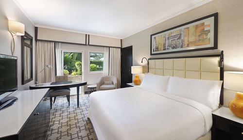 Room, 1 King Bed, Patio, Pool View