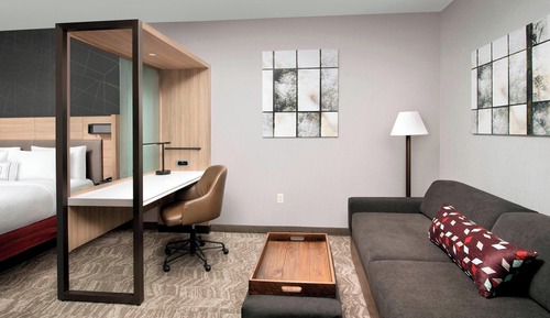 Suite, 1 King Bed, Non Smoking (Hearing Accessible)