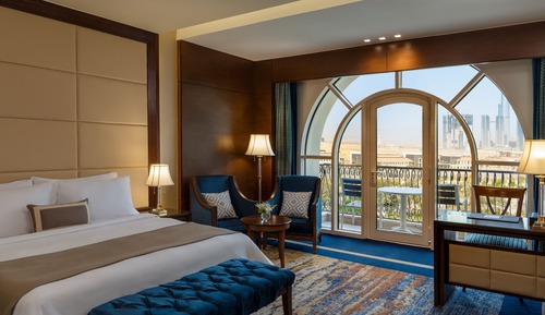 Superior Room, 1 King Bed, Balcony, City View