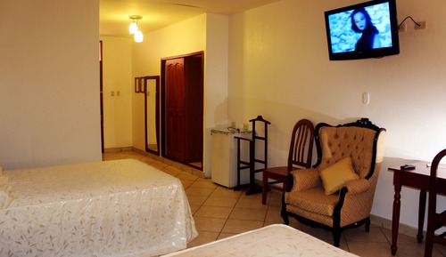Twin Room, 2 Double Beds