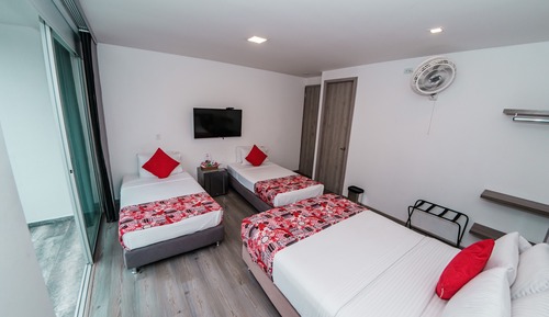 Standard Quadruple Room, 2 Double Beds
