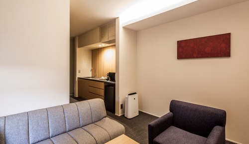 Twin One Bedroom Suite with Kitchenette and Garden view – Ground Floor