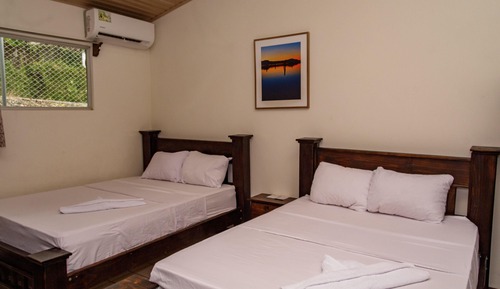 Standard Room, 2 Double Beds, Ground Floor