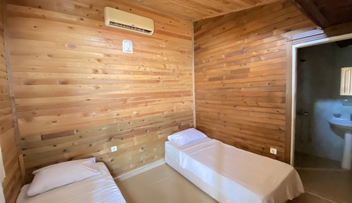 Basic Twin Room, 1 Bedroom, Non Smoking, Courtyard View