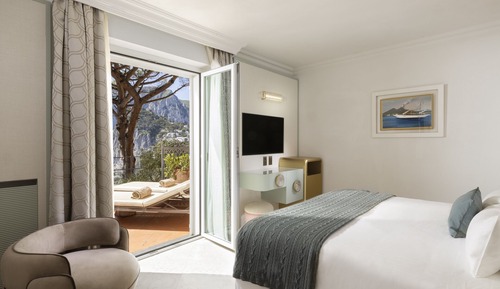 Superior Double or Twin Room, Balcony, Garden View