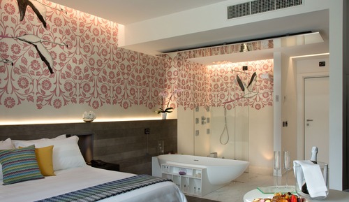 Royal Room, 1 Queen Bed, Terrace, Mountain View (Vesuvius view)