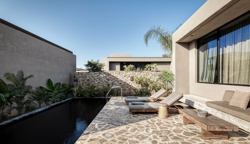 Suite, 1 King Bed, Terrace, Pool View