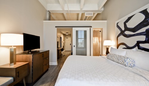 Suite, 1 King Bed with Sofa bed