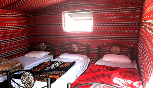 Basic Tent, 3 Twin Beds