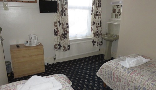 Twin Room, Shared Bathroom