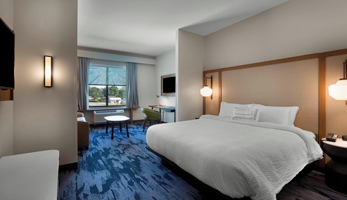 Suite, 1 King Bed with Sofa bed
