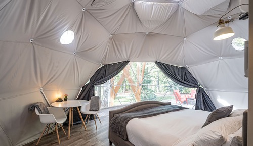 Luxury Tent, Mountain View