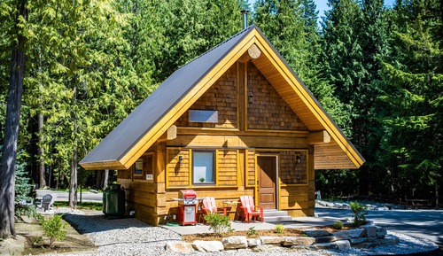 Red Stag Log Cabin