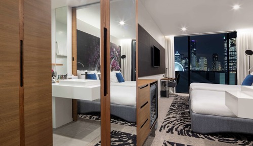 Premier Double Room, 2 Double Beds, City View ('N' Room)