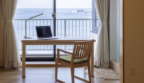Japanese Style Top Floor Room, Non Smoking, Ocean View, Private Bathroom