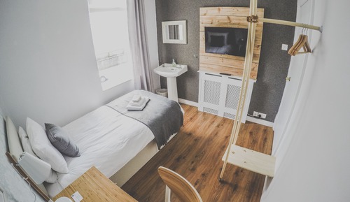 Standard Single Room, 1 Twin Bed, Shared Bathroom