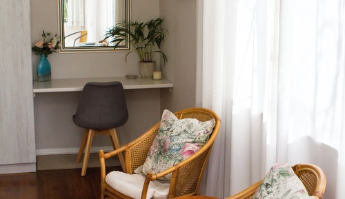 Twin Room, Patio, Garden View