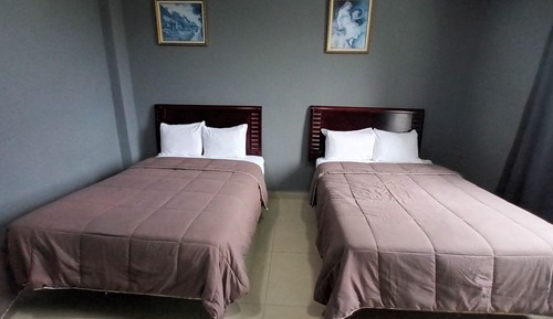 Double Room, 2 Double Beds, Ocean View
