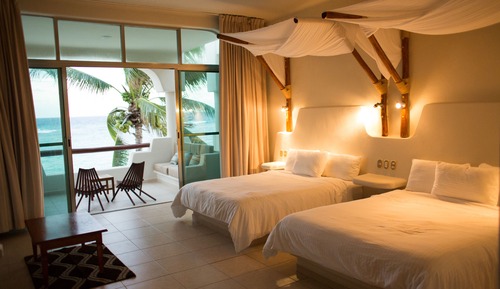 Studio Suite, 2 Queen Beds, Sea View, Oceanfront
