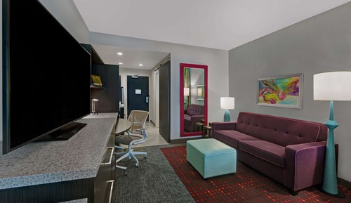 Studio, 2 Queen Beds, Accessible (Hearing)