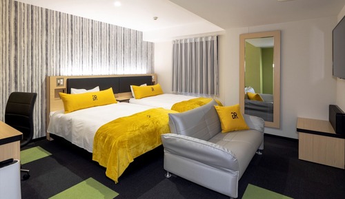 Premium Twin Room, 2 Double Beds, Smoking
