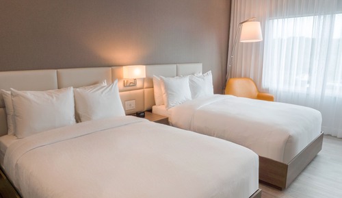 Business Room, 2 Double Beds