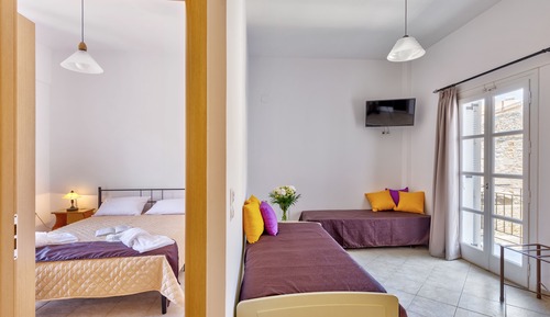 Family Apartment, Balcony, Partial Sea View