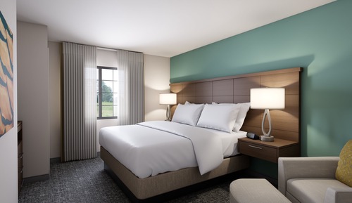 Studio Suite, 1 Queen Bed with Sofa bed, Kitchen