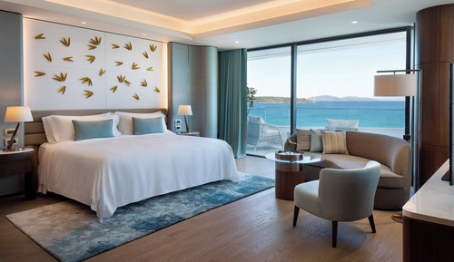 Room, 1 King Bed, Balcony, Sea View (Reges Retreat)