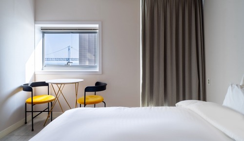 Deluxe Double Room, City View (Partial Ocean View)