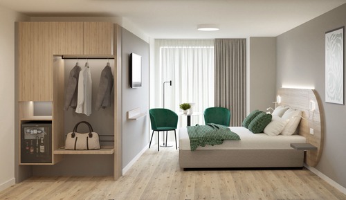 Comfort Triple Room, City View