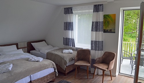 Comfort Triple Room, Garden View