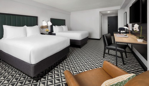 Room, 2 Twin Beds, Tower