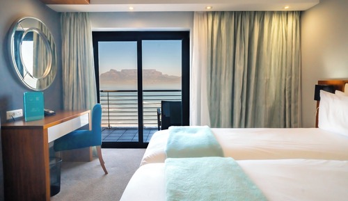 Sea Facing Table Mountain Twin Room With Balcony
