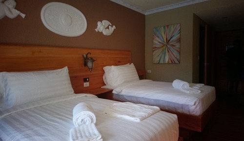 Superior Twin Room, Multiple Beds, Non Smoking, Pool View