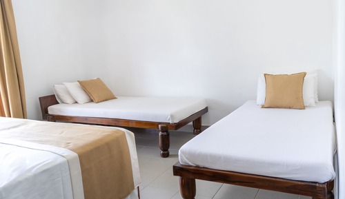 Deluxe Quadruple Room, 1 Bedroom, Balcony, Pool View