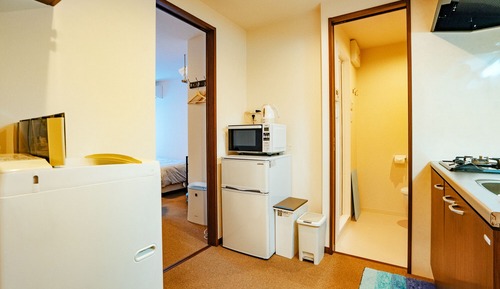 Economy Quadruple Room, Multiple Beds, Non Smoking, Kitchen